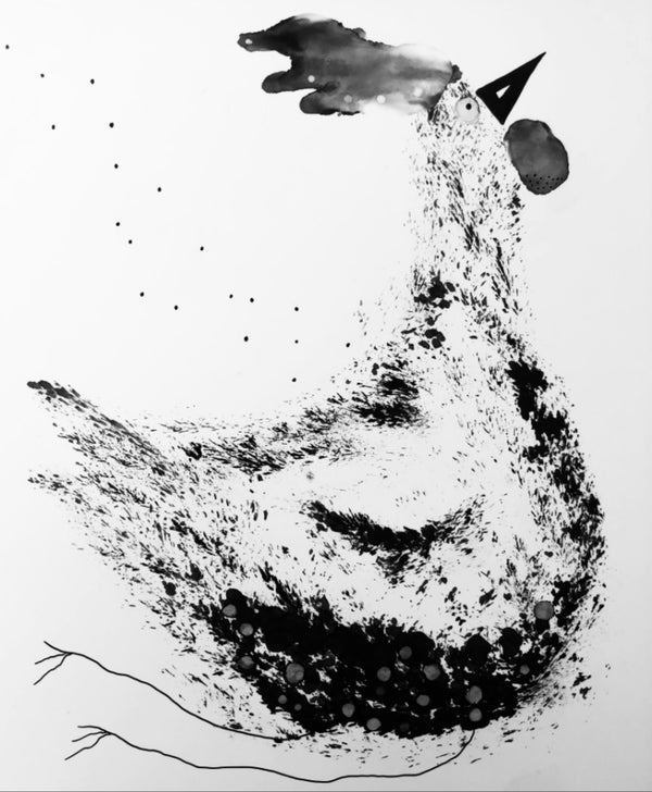 Cole Carter Original Print | "Cocka what!? I’ve got stuff to do"