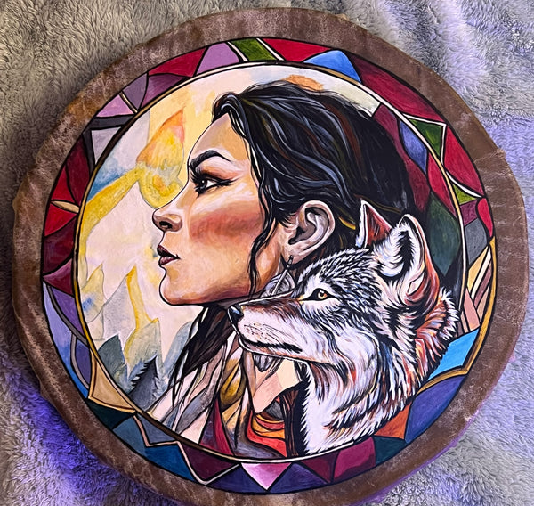 Handmade Ceremonial Drums | The Healing Place Foundation • Tsi-Tesakotitsén:tha