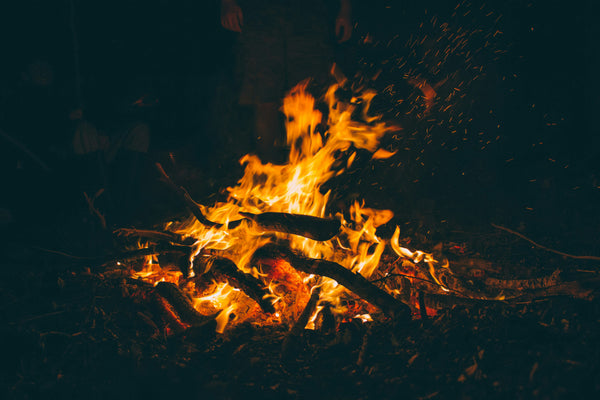 Mayne Island Halloween Bonfire